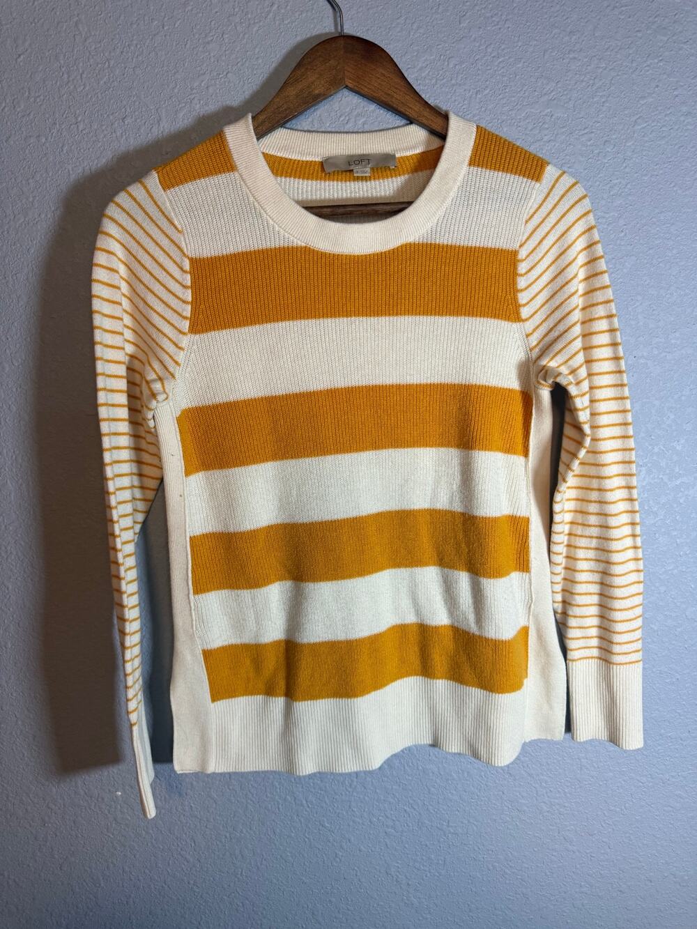 LOFT Striped Sweater Women’s Small
